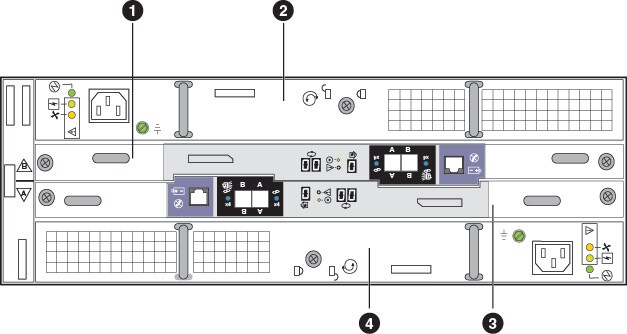15-drive DAE component locations with callouts
